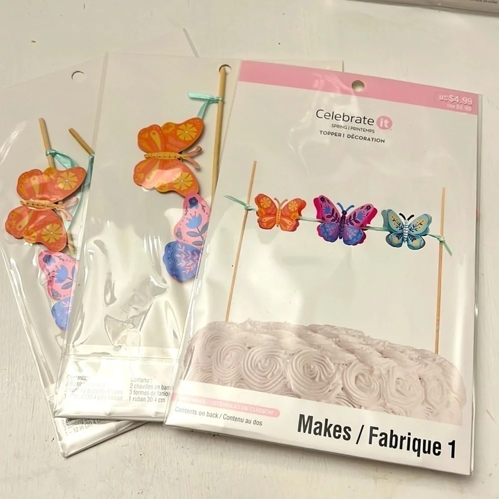 Cake and Cupcake Toppers from Celebrate it Birthday Wedding Baby Shower